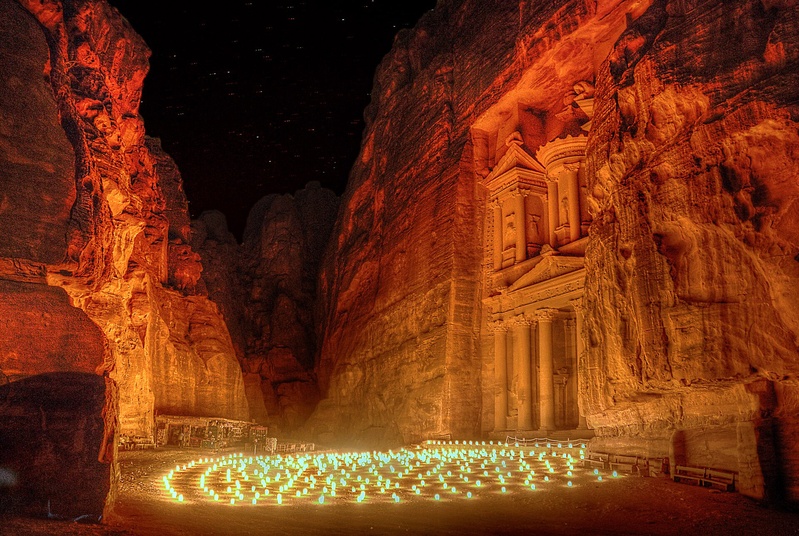 Petra by Night